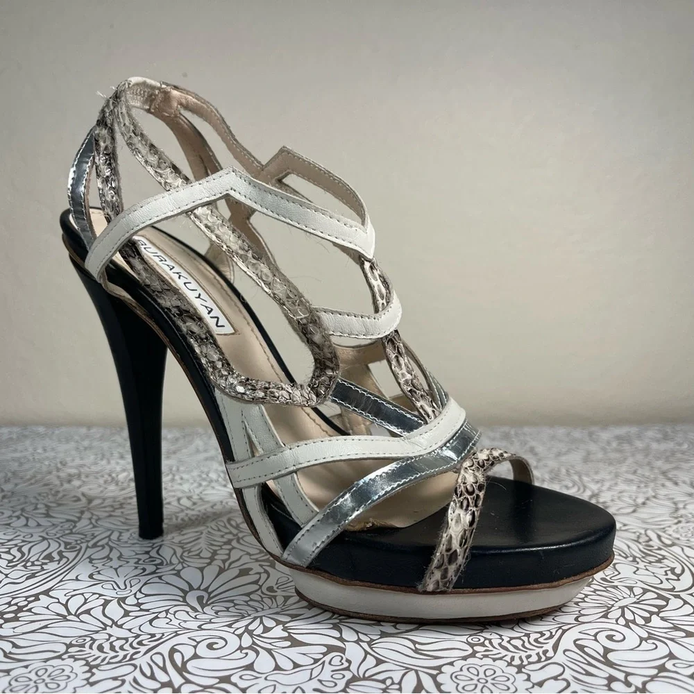 Burak Uyan Heels, multiple patterns and colors leather - Picture 2 of 13